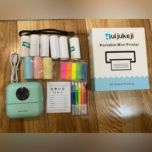 🔥SALE🔥 Portable Mini Printer Blue Tooth New In Box